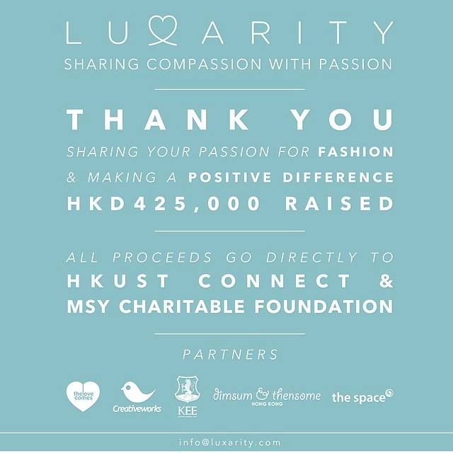 Luxarity Charity Sale