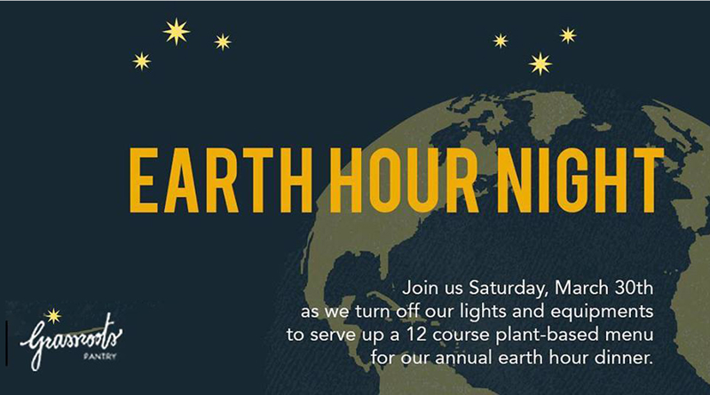 Earth Hour Dinner