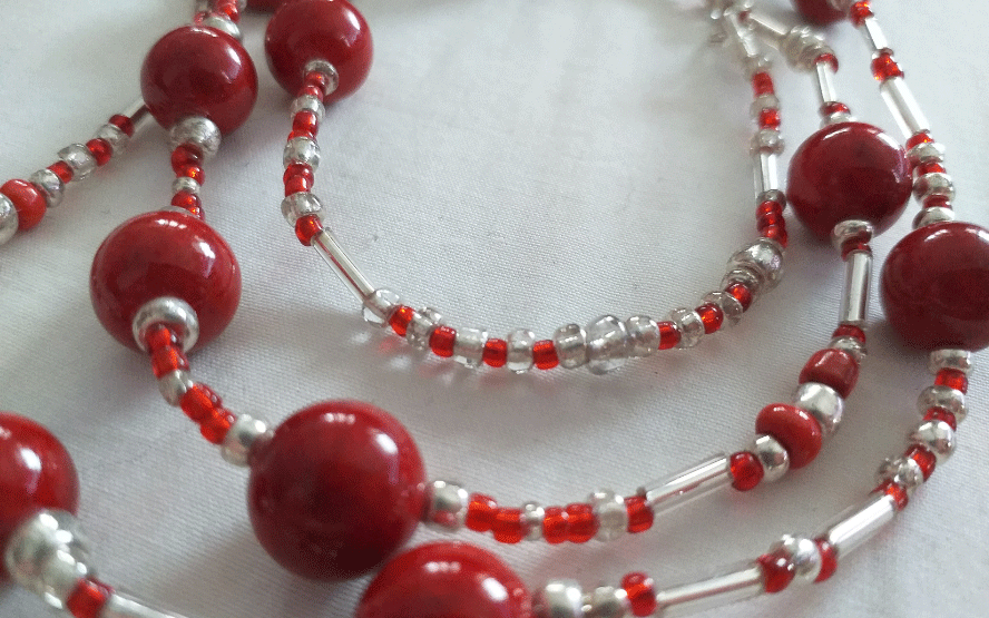 Red Stone Necklace