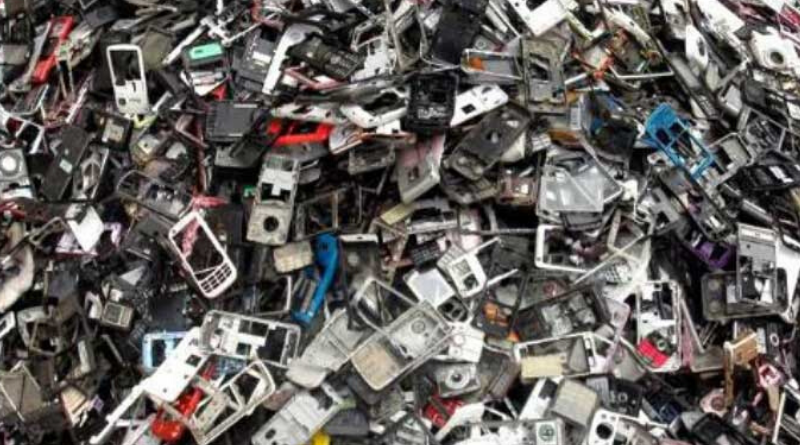 E-waste lands in Hong Kong